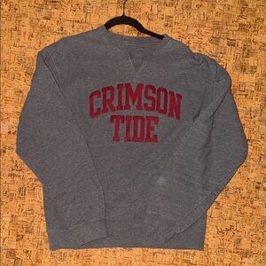 Crimson Tide Gray Crew Neck